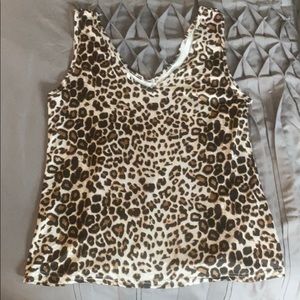 Leopard print tank